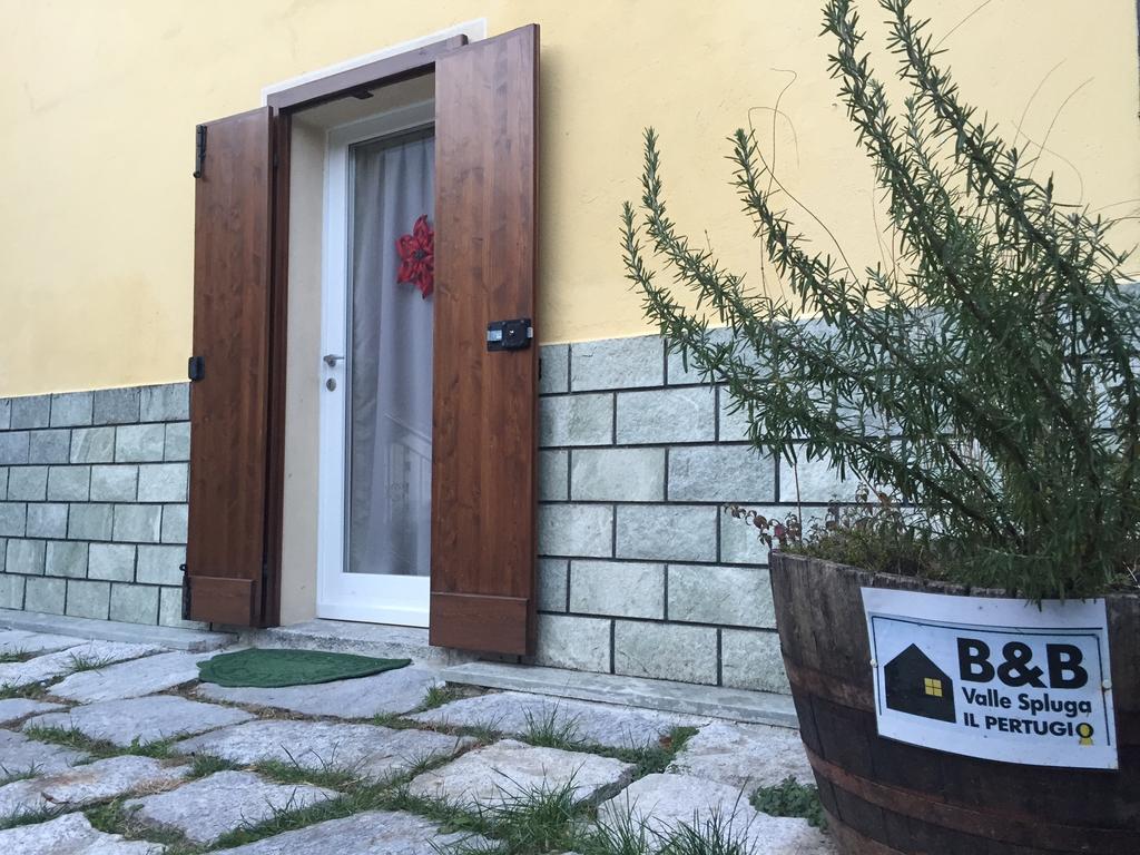 B&B Valle Spluga Il Pertugio Chiavenna Bagian luar foto
